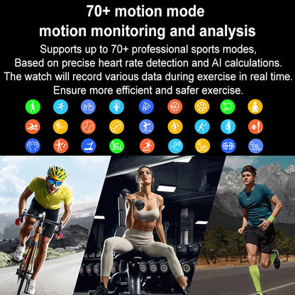 Ultra-Thin AMOLED Smart Watch – Bluetooth Calls & Fitness