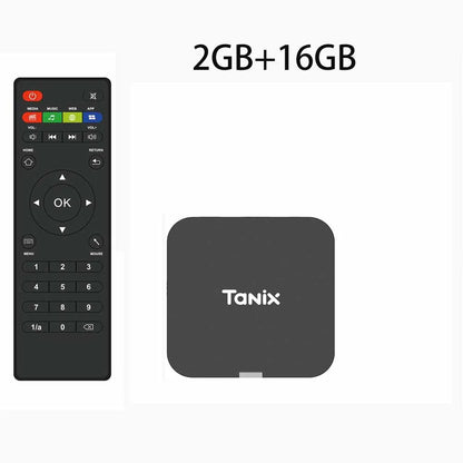 Tanix TX1 Android TV Box Allwinner H313 2.4G Wifi Mini Smart TV Stick Power by DC 5V 2A