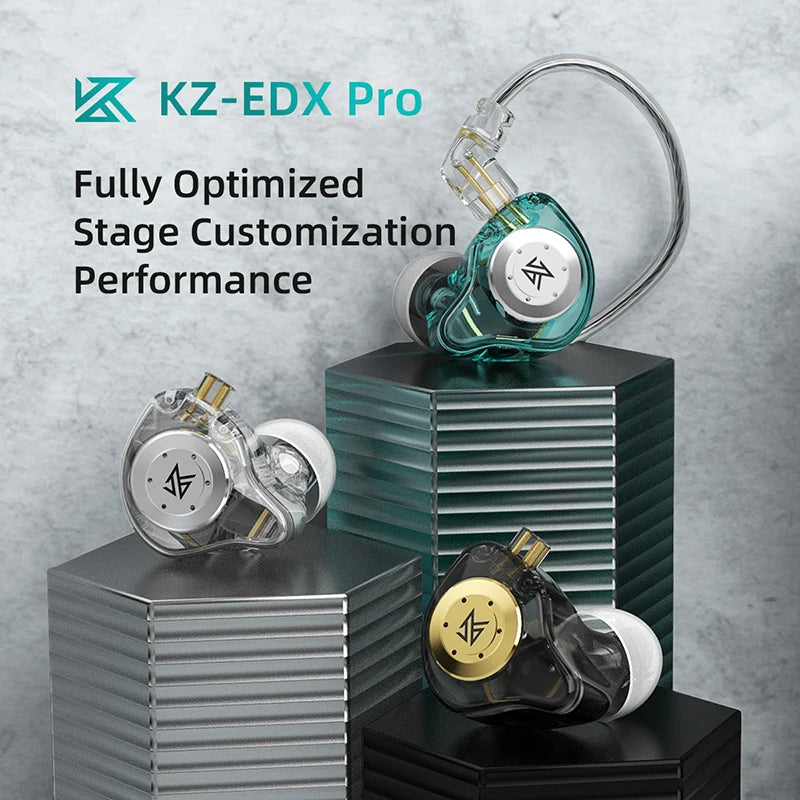 EDX Pro Earphones Bass in Ear Monitor Headphones Sport Noise Cancelling HIFI Headset New Arrival!