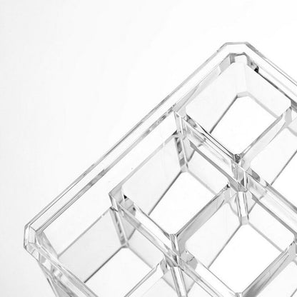 Lipstick Holder Lipgloss Organizer 18 Slot Makeup Cosmetics Storage Display