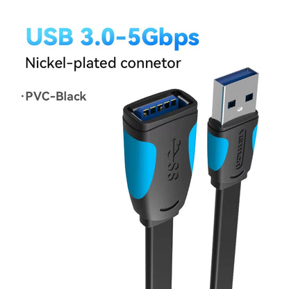 USB 3.0 Extension Cable USB 3.0 2.0 Cable Extender Data Cord for PC Smart TV Xbox One SSD Fast Speed USB Cable Extension